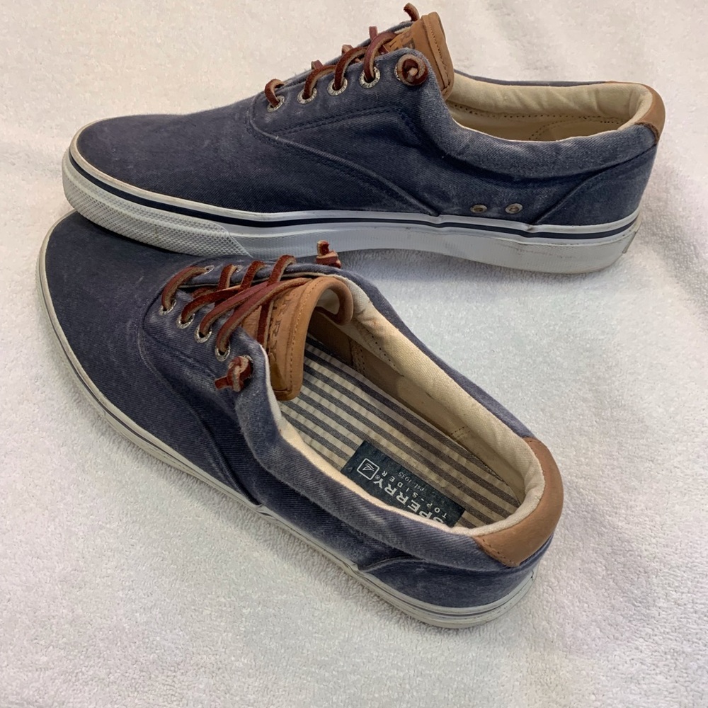 Sperry topsider canvas sneakers 11